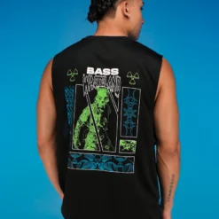 Jarmoo Womens Bass Wasteland Dystopia Muscle Tee 6 Jarmoo Womens Bass Wasteland Dystopia Muscle Tee