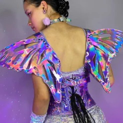 Daisy's Corsets Lavender Dreamz Harness Wings