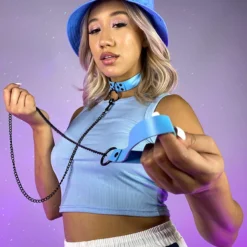 AE Lingerie Punk'd Out Choker & Leash 2pc Set