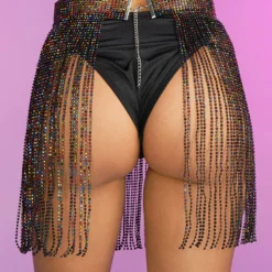 Hot And Delicious New Black Opal Cover Up Skirt