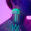 AE Neon Jellyfish Earrings
