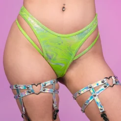 Roma New Hypnotic Green Strap Bottoms