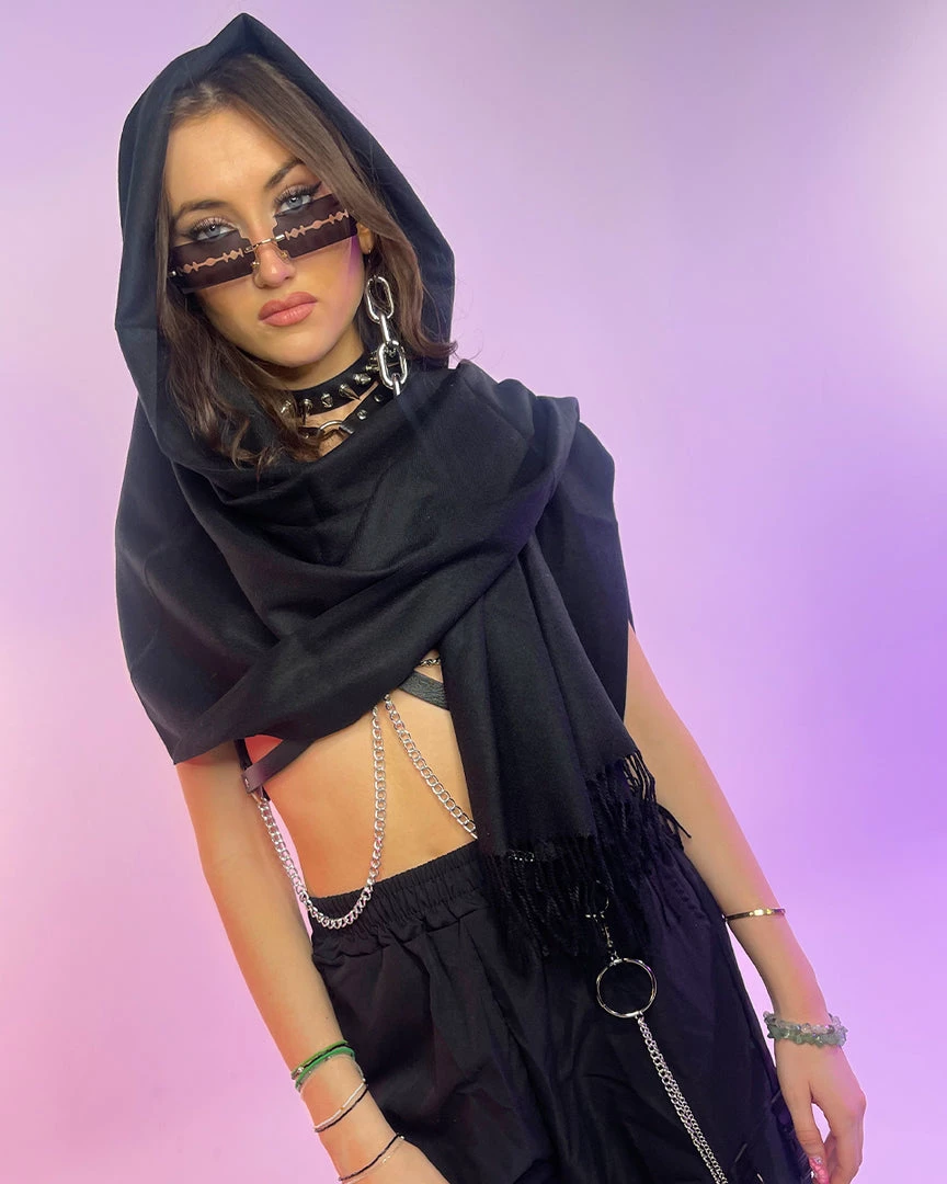 AE Womens Basic Solid Pashmina Scarf 5 AE Womens Basic Solid Pashmina Scarf