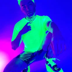 OhYes Fashion Got Ya Covered Oversized Mesh Tee