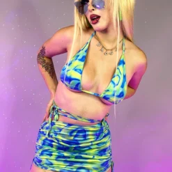 AE New 2pc U Be Trippin' Skirt Set