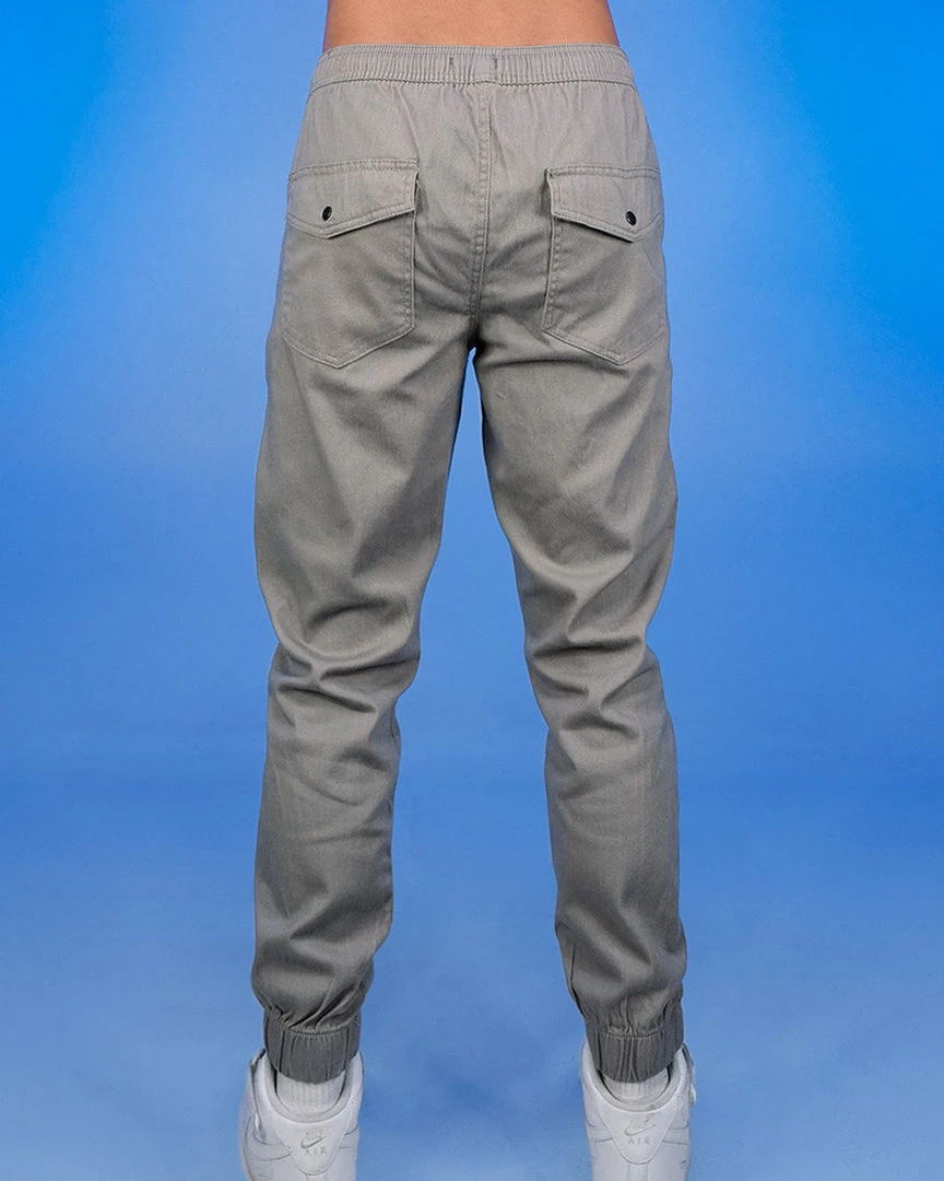 Phillip Marciano LLC Pants X Joggers Men's Charcoal Twill Joggers 3 Phillip Marciano LLC Pants X Joggers Men's Charcoal Twill Joggers