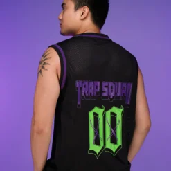 Jarmoo Mens Trap Squad Basketball Jersey