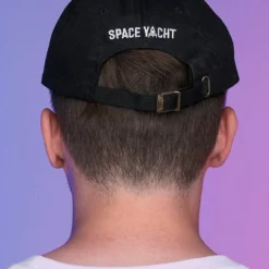 Space Yacht Black & White Dad Hat New