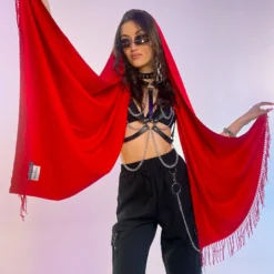 AE Womens Basic Solid Pashmina Scarf 28 AE Womens Basic Solid Pashmina Scarf