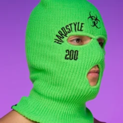 Jarmoo Biohazard Hardstyle Green Ski Mask