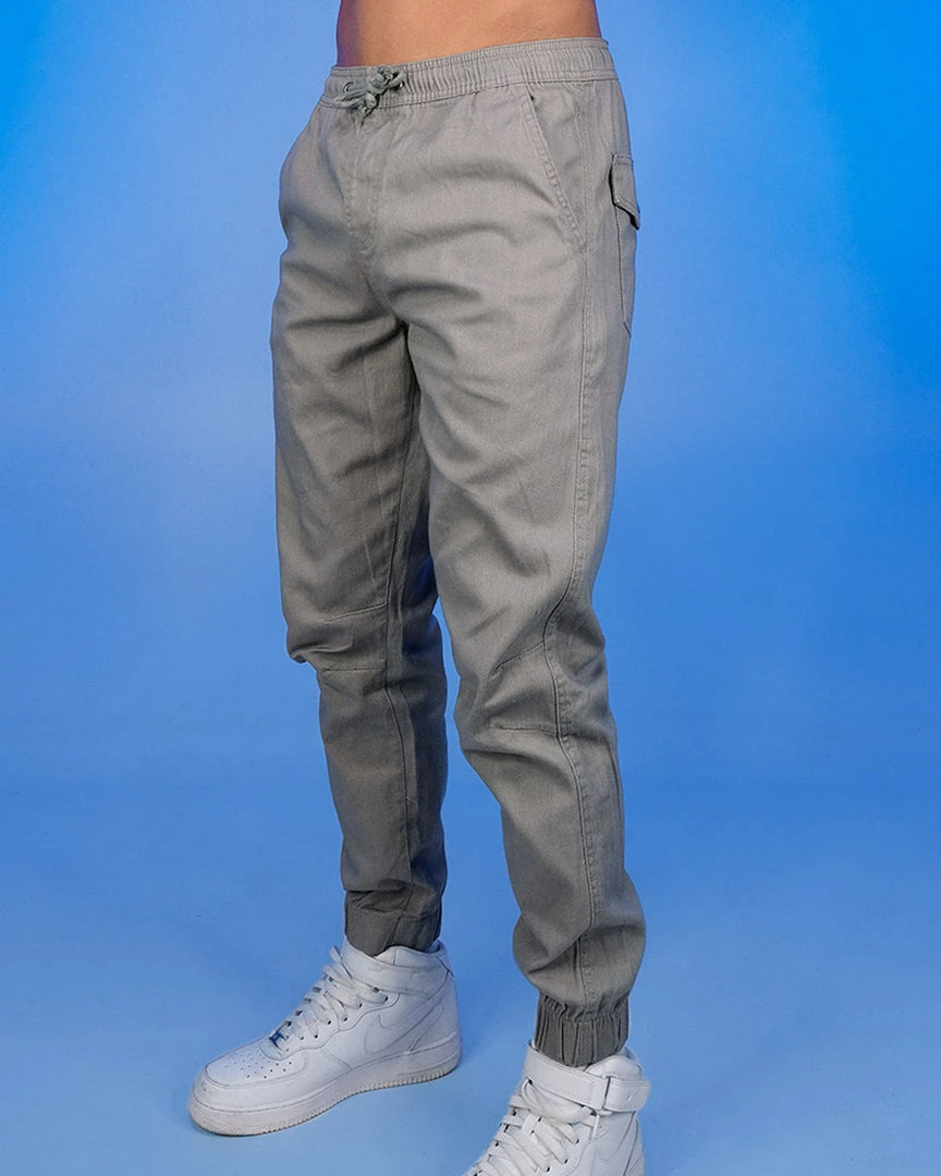 Phillip Marciano LLC Pants X Joggers Men's Charcoal Twill Joggers 4 Phillip Marciano LLC Pants X Joggers Men's Charcoal Twill Joggers