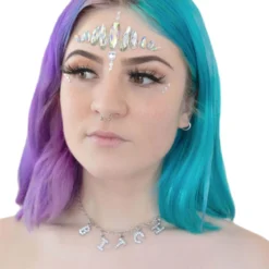 AE B-I-T-C-H Rhinestone Necklace Accessories 9 AE B-I-T-C-H Rhinestone Necklace Accessories