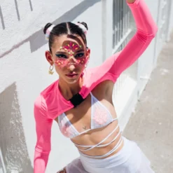 AE Sheer Long Sleeve Shrug With Buckle New