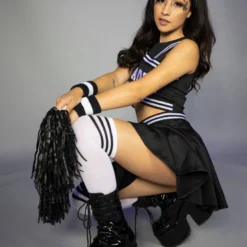 Forplay 6pc Daddy's Girl Cheerleader Costume Womens