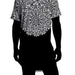 Set 4 Lyfe FLORAMANDALA DROP LONG TEE