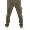 EPTM Basics Khaki Brown Fleece Cargo Pants Pants X Joggers