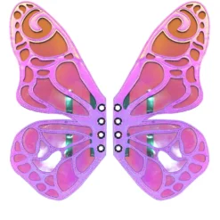 Neva Nude Reflective Butterfly Original Wingz Pair Shoe Attachment Accessories