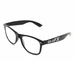 Accessories GloFX Spiral Diffraction Glasses – Black