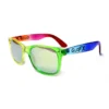 Accessories GloFX Transparent Rainbow Diffraction Glasses – Gold Mirror