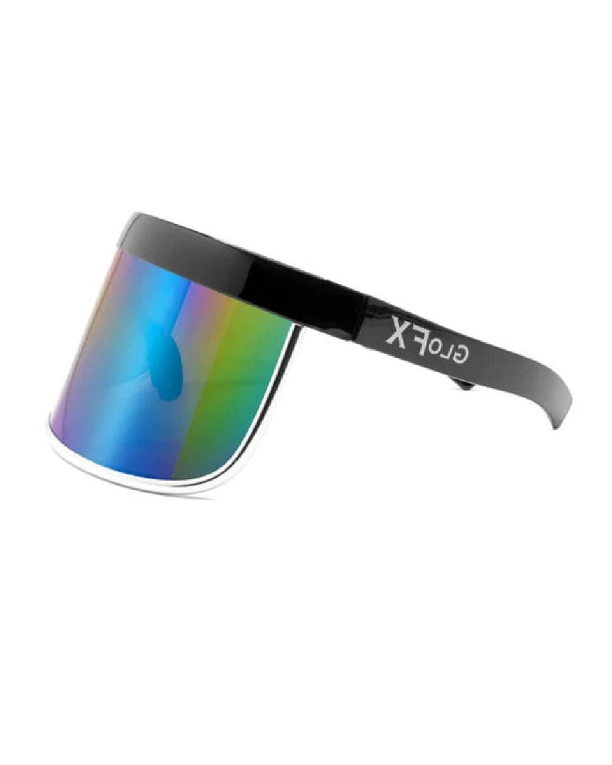 GloFX Galactic Invader Diffraction Visor – Rainbow Gradient 5 GloFX Galactic Invader Diffraction Visor – Rainbow Gradient