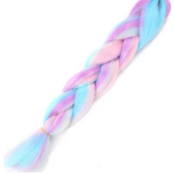 AE Accessories 24" Ombre Cotton Candy Pastel Braiding Hair Extensions