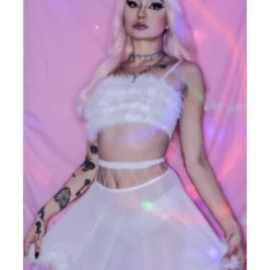 Bodyzone Fluff Me Up Sheer Skirt