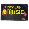 AE I Fxck With House Music 3x5 Ft Flag Accessories
