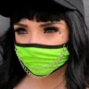 Bodyzone Accessories Neon Green Chain Me Up Face Mask