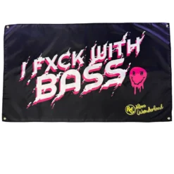AE Accessories I Fxck With Bass 3x5 Ft Flag
