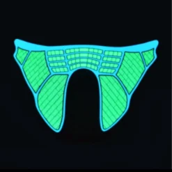 AE Industrial Sound Activated LED Mask Mens