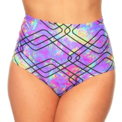 Shark Womens Runaway Lace Back High Waist Rave Bottoms