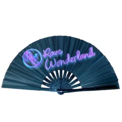 Rave Wonderland Oversized Folding Fan Accessories