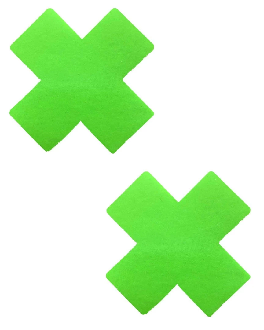 Neva Nude Apple Vinyl Green X Factor Blacklight Reactive Pasties 1 Neva Nude Apple Vinyl Green X Factor Blacklight Reactive Pasties