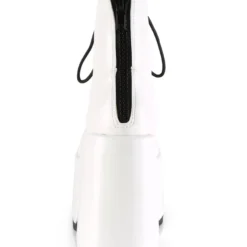 Pleasers Demonia Chunky White Vegan Leather Lace-Up Platform Ankle Boots Club Y2K