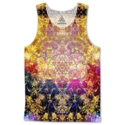 Set 4 Lyfe Mens PINEAL METATRON DMT TANKTOP