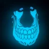 AE Mens Skull Sound Activated LED Mask