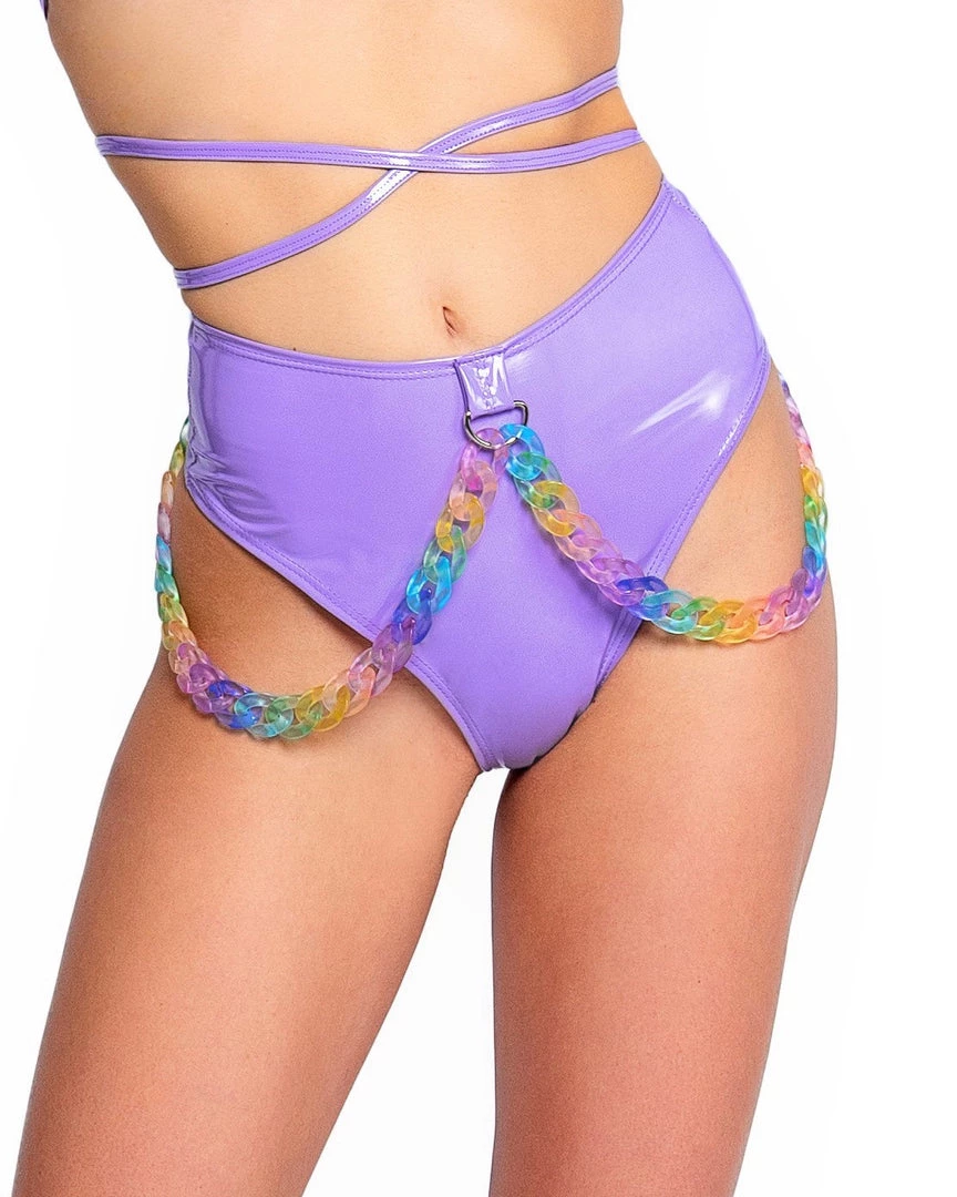 J. Valentine Lavender Kandi Kid High Waist Thong 3 J. Valentine Lavender Kandi Kid High Waist Thong