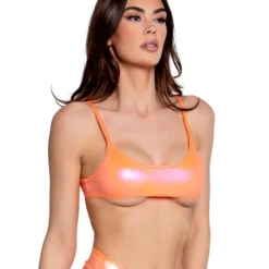 J. Valentine New Creamsicle Holo Foil Micro Tank