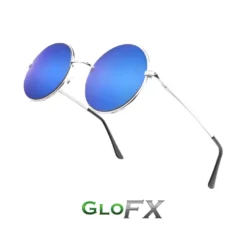 GloFX Imagine Diffraction Glasses – Blue Mirror Womens