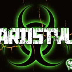 Jarmoo Hardstyle Biohazard Storm Green 3x5 Ft Flag Accessories