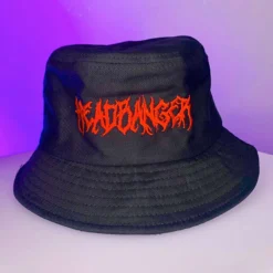Jarmoo New Red Headbanger Bucket Hat