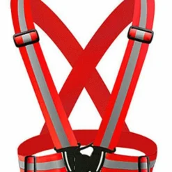 AE Danger Zone Neon Reflective Buckle Vest New