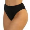 Shark Black Cheeky High-Cut Bottoms