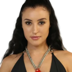 Funk Plus Womens Heartless Lock & Key Pendant