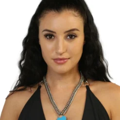 Funk Plus Womens Heartless Lock & Key Pendant