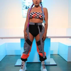 AE New Trip The Light Orange Reflective Chaps