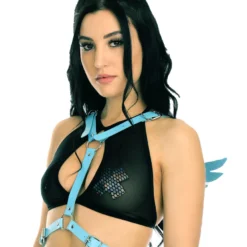 AE Heaven Sent Faux Leather Wings Harness Womens