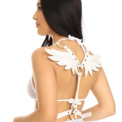 AE Heaven Sent Faux Leather Wings Harness Womens