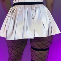 OhYes Fashion New Flashback To Never Reflective Skirt