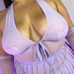 OhYes Fashion Y2K Doll Halter Crop Top New